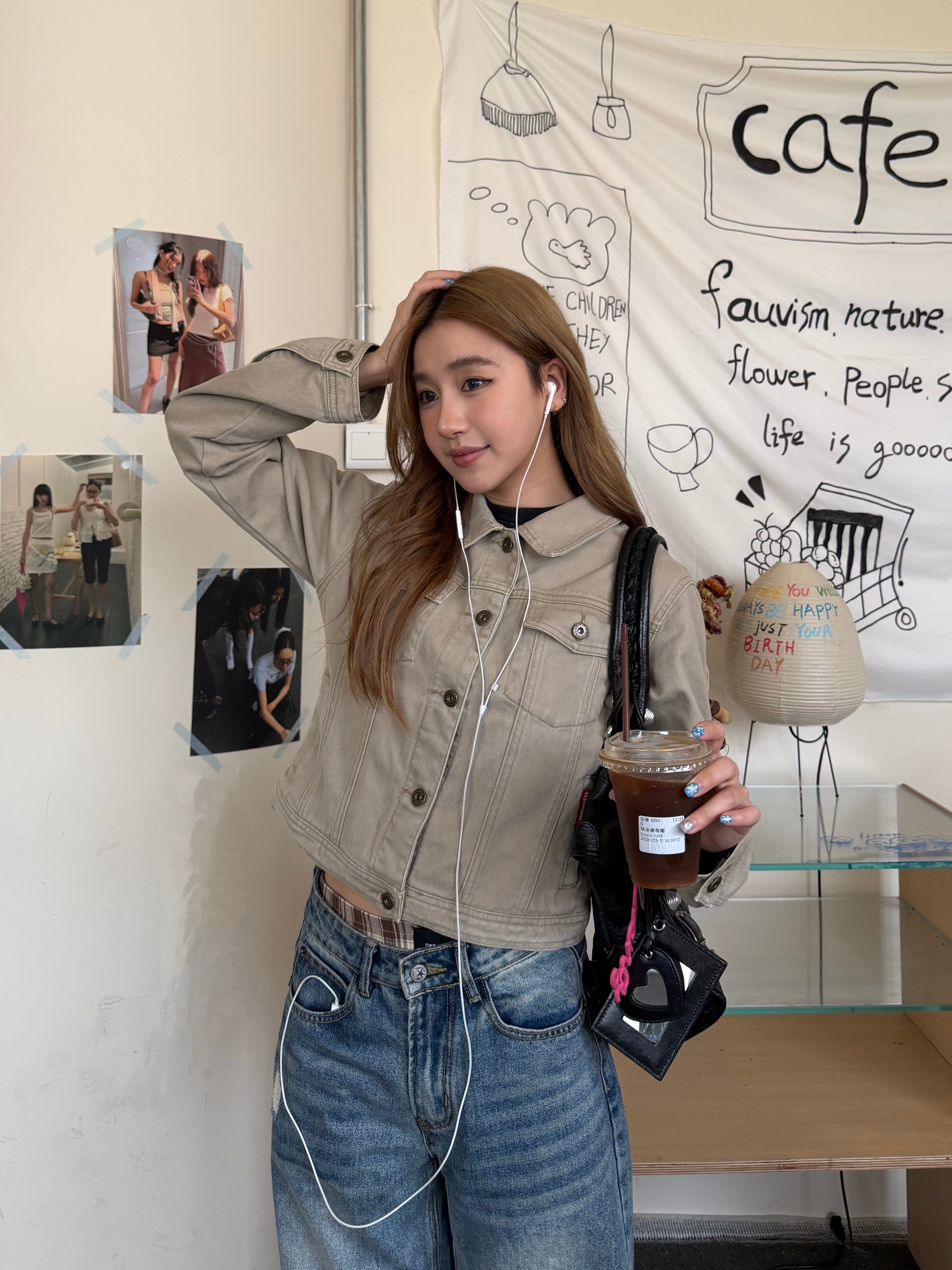 CCYE REGULAR SHOULDER WORKWEAR WOMEN'S COTTON CLEANFIT JACKET