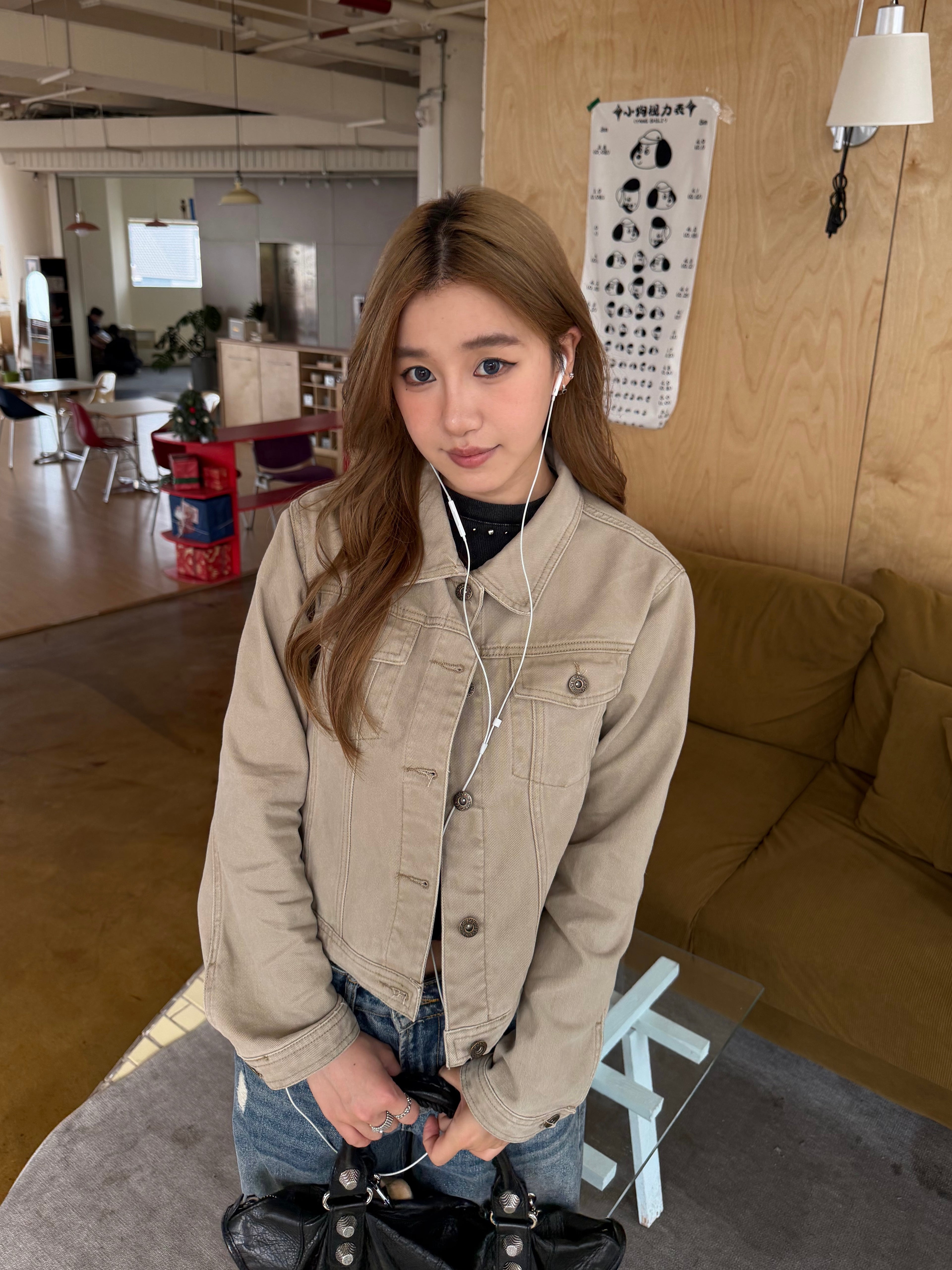 CCYE REGULAR SHOULDER WORKWEAR WOMEN'S COTTON CLEANFIT JACKET