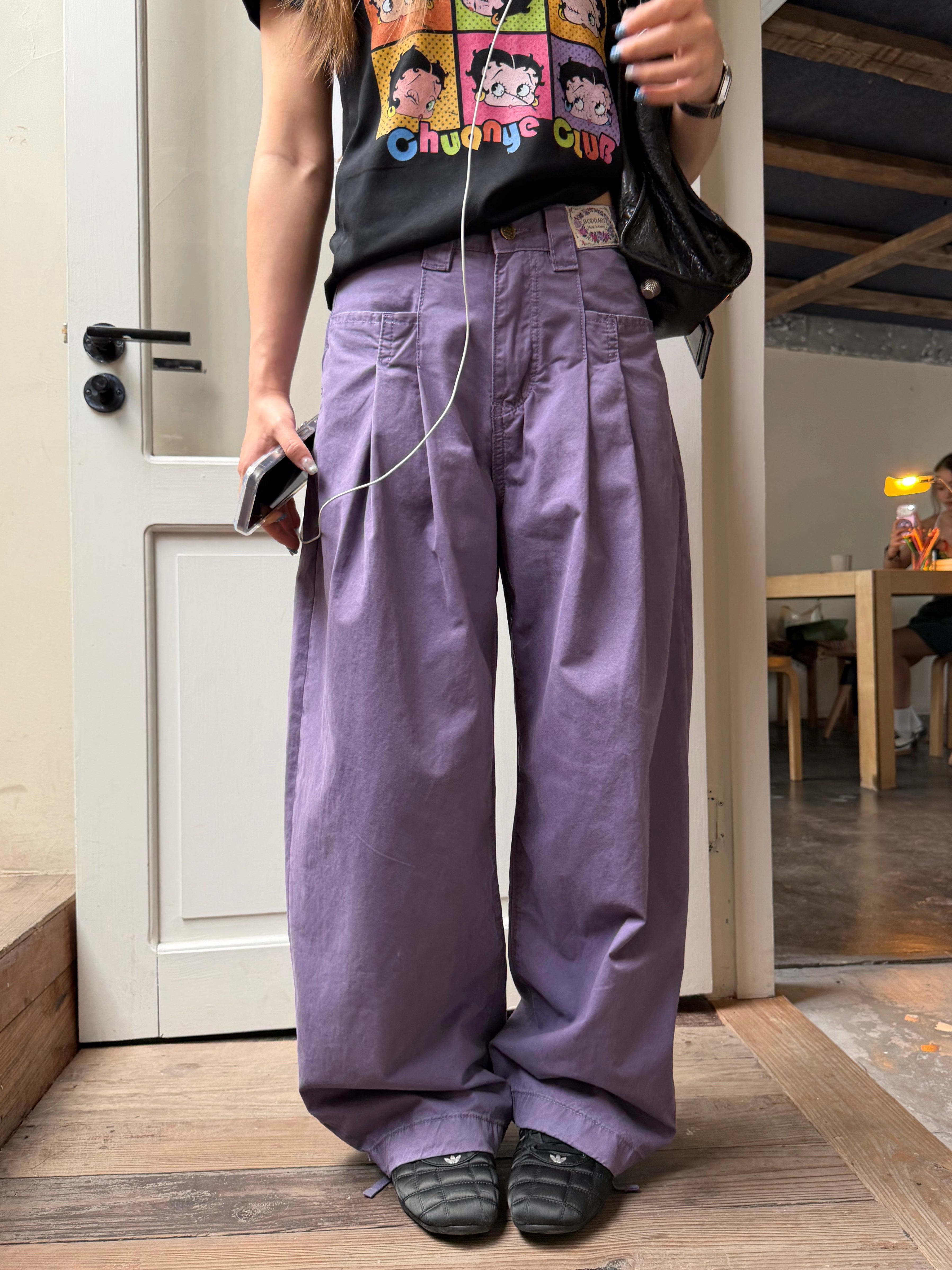 CCYE ORIGINAL SUMMER THIN AMERICAN STYLE WASHED PLEATED CARGO PANTS