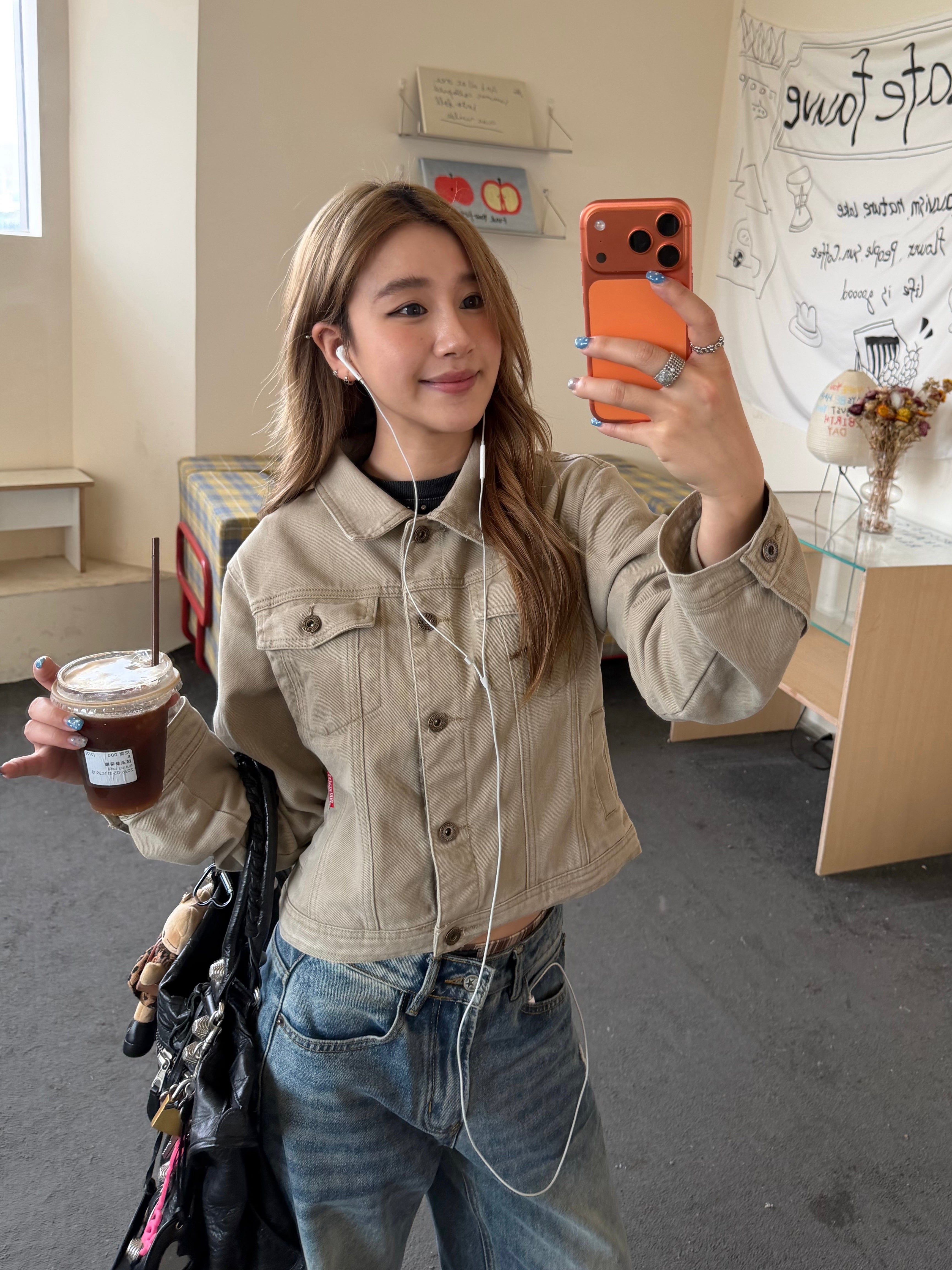 CCYE REGULAR SHOULDER WORKWEAR WOMEN'S COTTON CLEANFIT JACKET