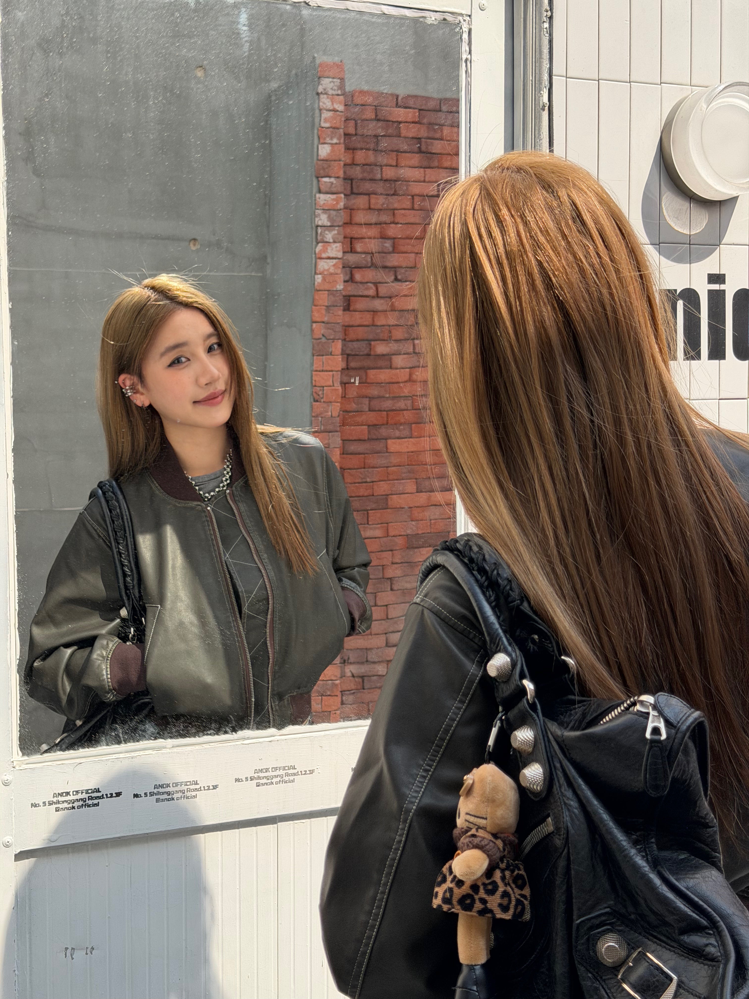 CCYE AMERICAN CROPPED VINTAGE WASHED LEATHER JACKET