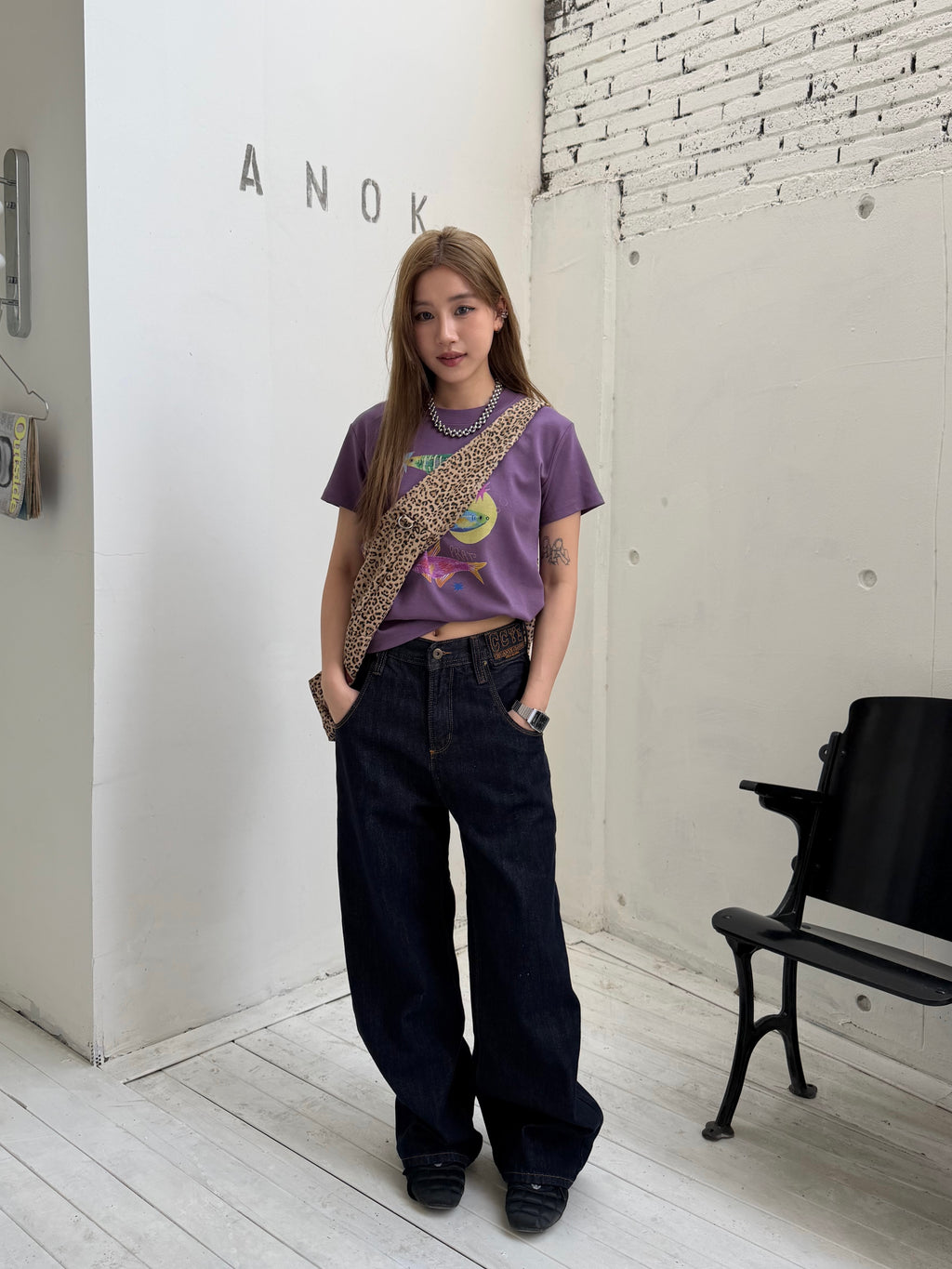 CCYE STRAIGHT LEG LOOSE FIT CASUAL JEANS